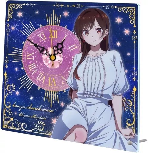 置き時計・掛け時計 水原千鶴 アクリル置時計 購入 「彼女、お借りし