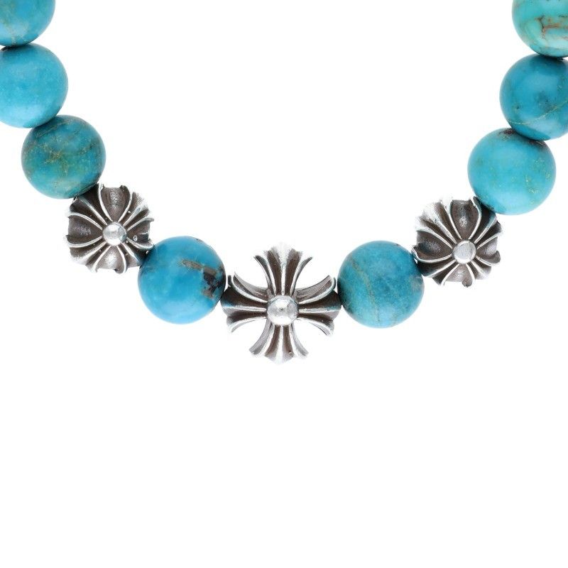  クロムハーツ 8 mm BEAD mmビーズブレス mmターコイズビーズブレスレット メンズ その他 アクセサリー