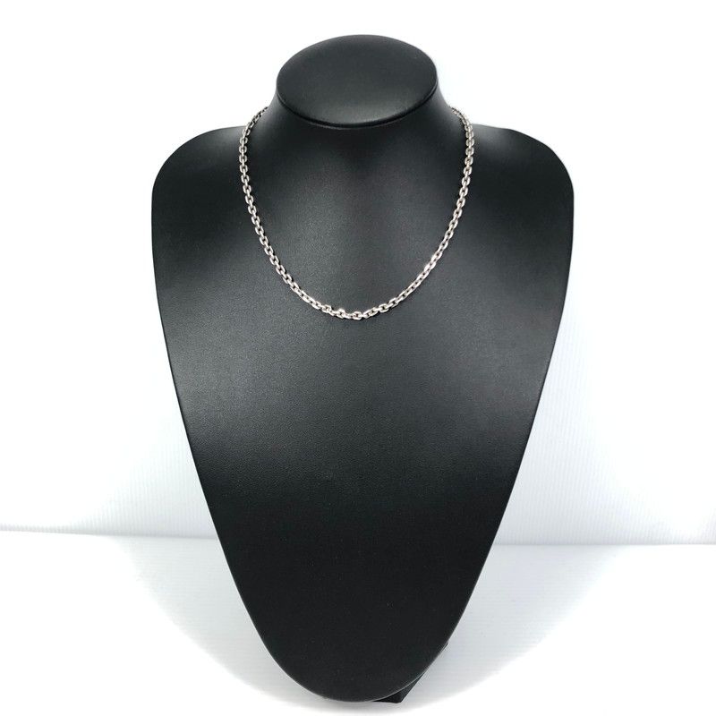 メンズ ZOCALO ソカロ ZNLS0015-45 ANCHOR SQUARE NECKLACE アンカー スクエア ネックレス アクセサリー 192-250206-hi-12-TAG