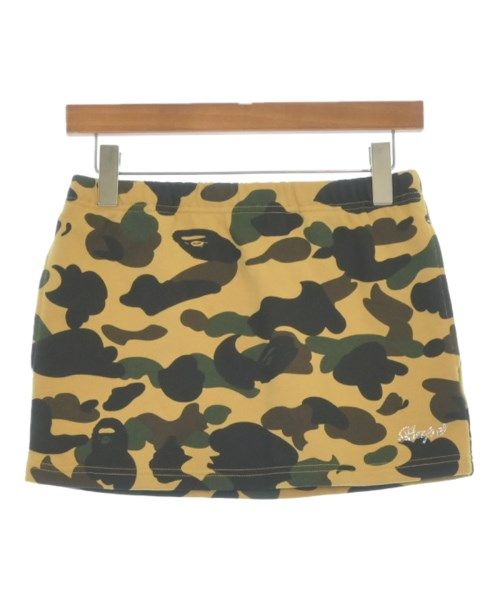 A BATHING APE ミニスカート レディース 古着