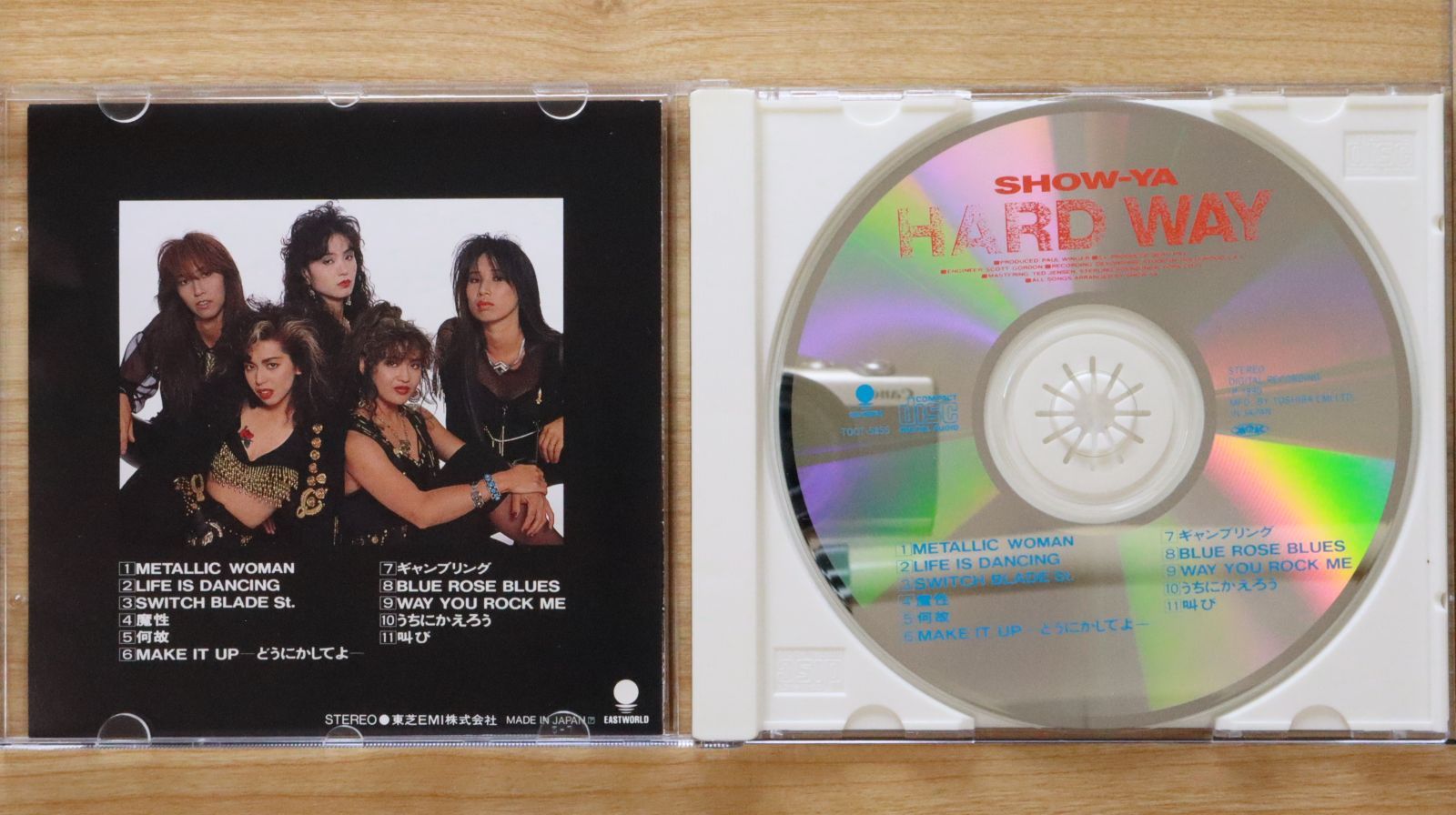 国内盤CD☆ショーヤ/SHOW-YA□ HARD WAY 【TOCT5855