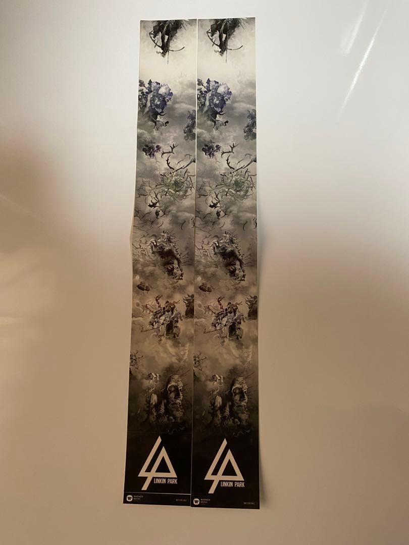 【超希少品!!】【入手困難品!!】 LINKIN PARK ステッカー 超希少品!!】【入手困難品!!】【2枚セット!!】 LINKIN PARK