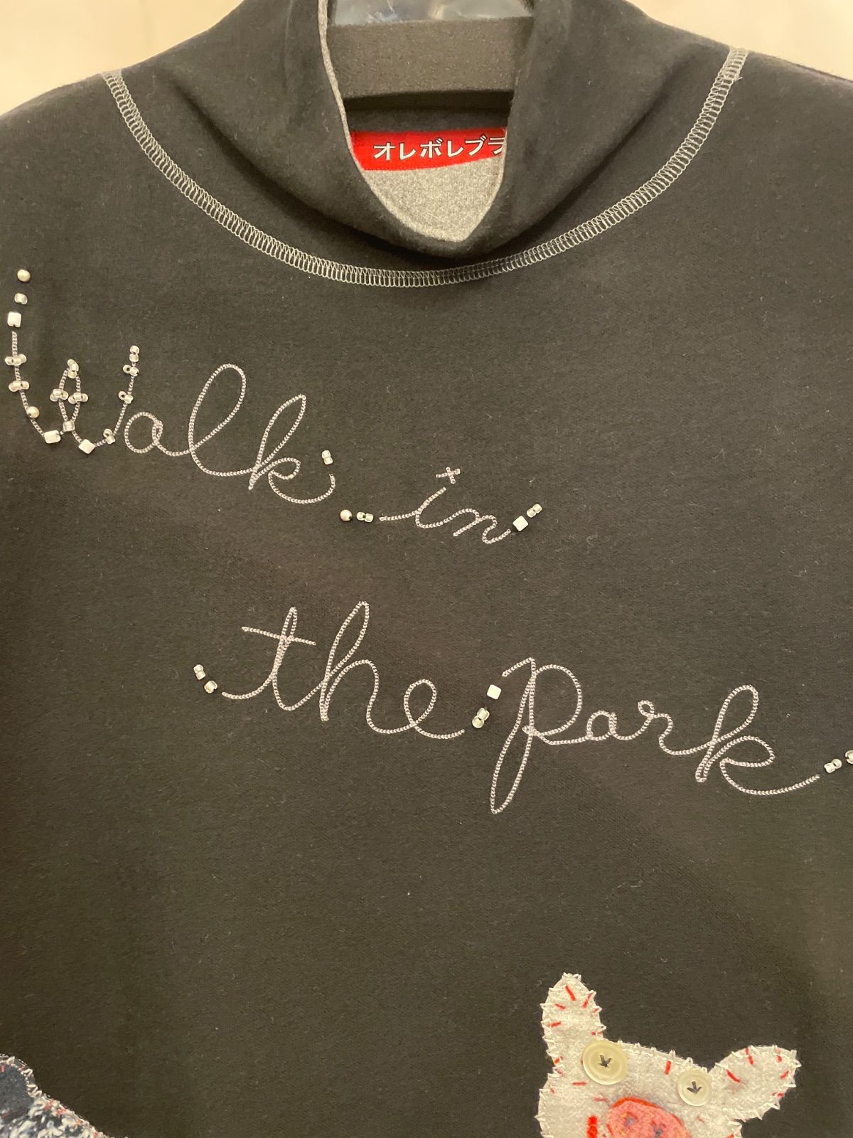 美品✨希少　アルベロベロ　チュニック　ワンピース　切替　民族柄　ビジュー　ブタ アルベロベロのチュニック アルベロベロのチュニック（ワンピース） 美