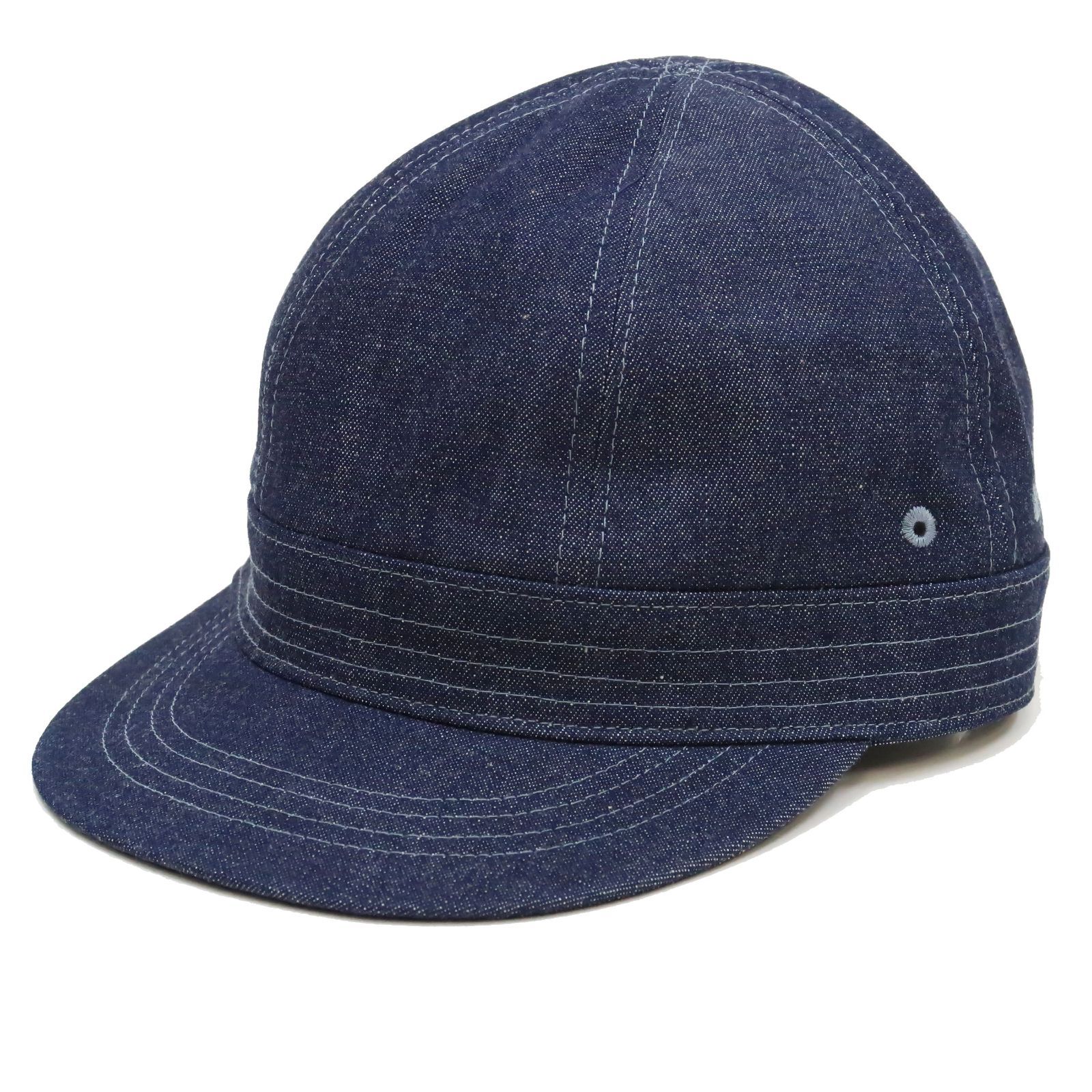 フェローズ Pherrows ワークキャップ 22W-PWC1 ベースボールキャップ 6方パネル帽子 デニム 