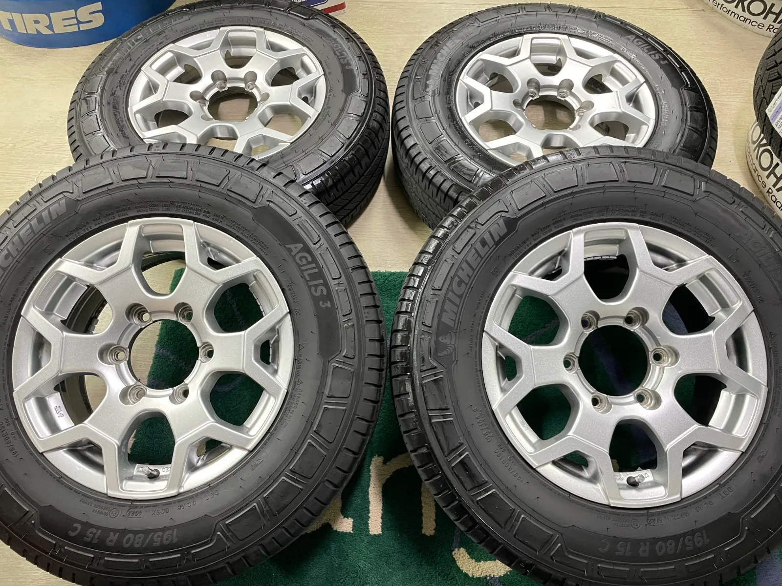 ホイールMANARAY タイヤFALKEN 15インチ 4本セット 195/65R15 夏 ホイールMANARAY タイヤFALKEN 15インチ 4本セット 195/65R15 夏