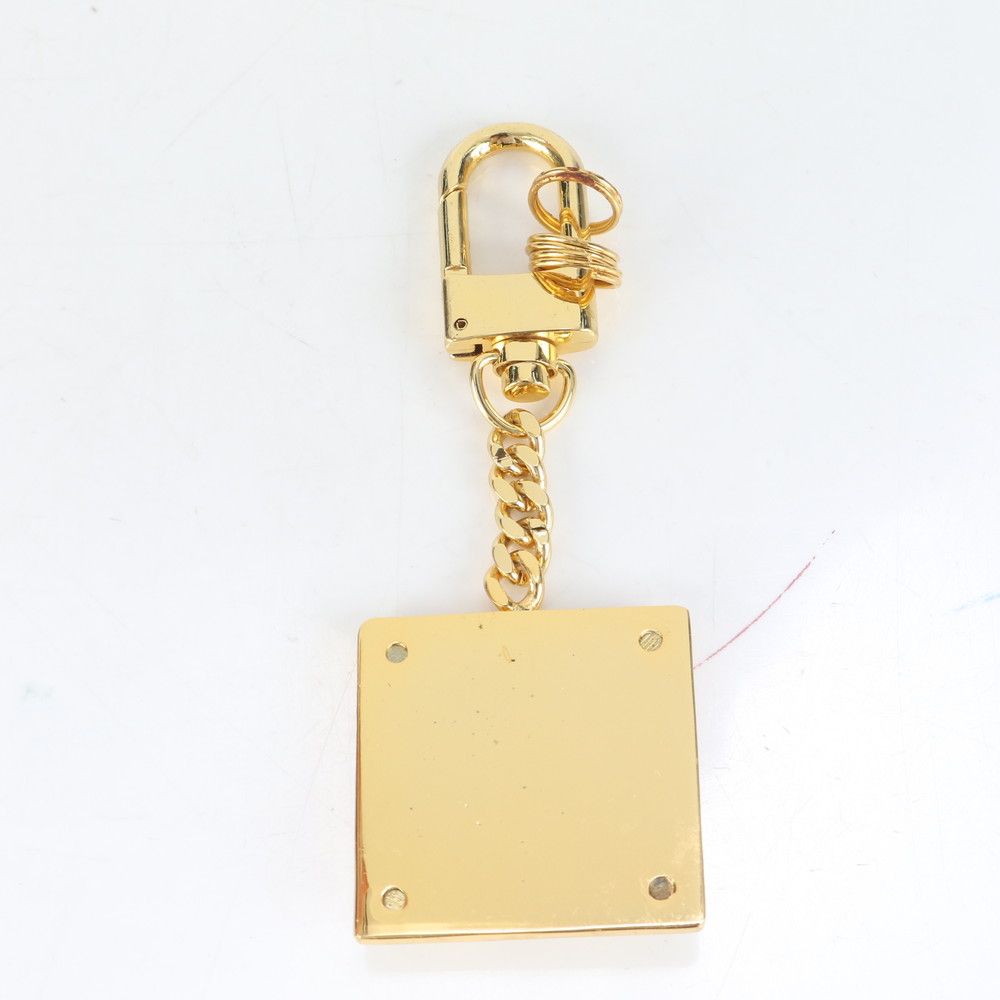 ✨美品 ジャンニヴェルサーチ サンバースト ゴールド金具 レザー チャーム Gianni Versace - 美品 ジャンニ・ヴェルサーチ サンバースト