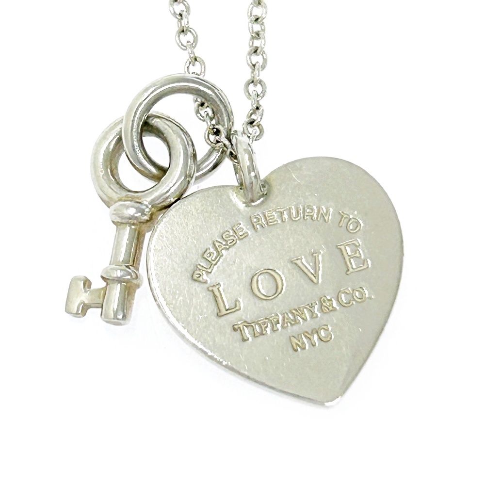 ティファニー tiffany&co ラビング ハート ペンダント ネックレス