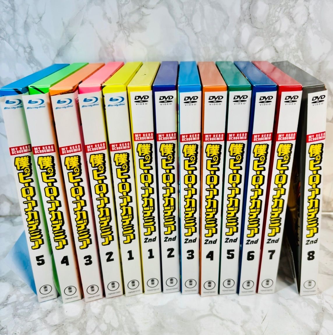 僕のヒーローアカデミア DVD 第1期•2期 初回生産 盤セット ヒロアカ