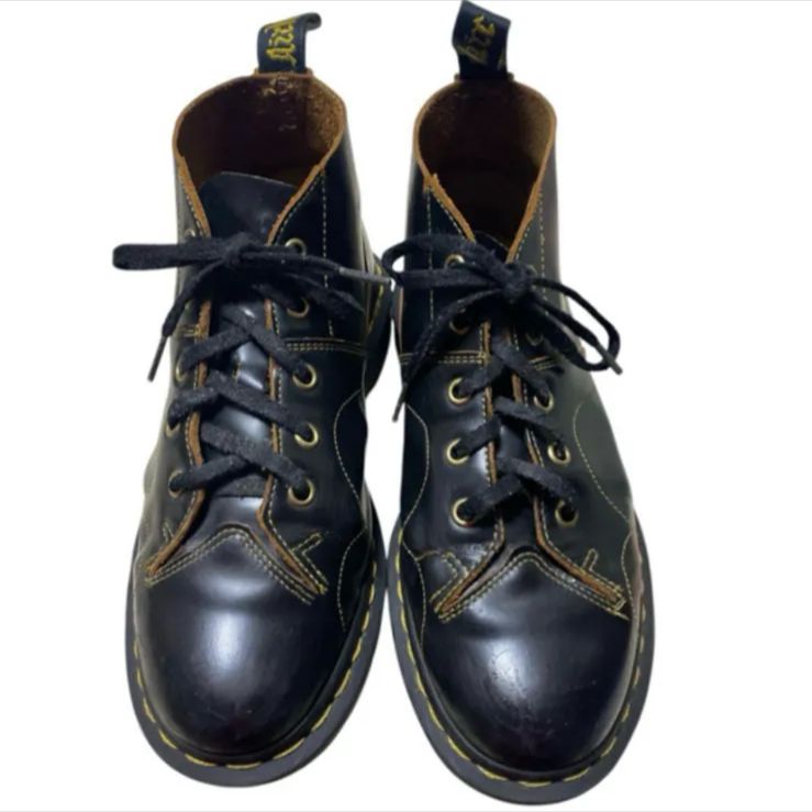 【驚きの価格が実現！】 Dr.Martens ドクターマーチン CHURCH モンキー ブーツ UK5 24cm レザー