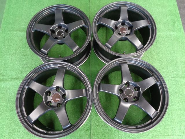 ＳＡＬＥ　期間限定値下げ！￥165,000が！　SSR　GTF01　8.5J-18 5H114.3 +32　ランサーエボリューションなど　鍛造　中古ホイール　神奈川県