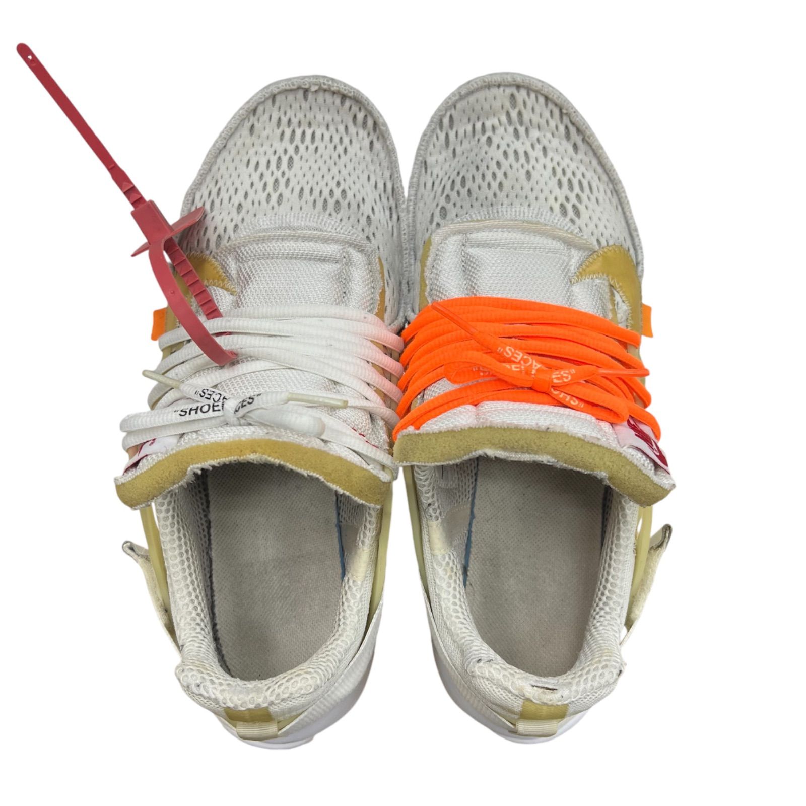 オフホワイト ナイキ エアプレスト プレスト Off-White × Nike Air Presto White Black Cone 28cm  The Ten ヴァージル・アブロー ホワイト - メルカリ