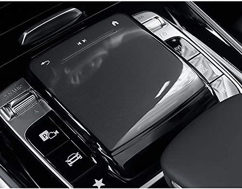 ブラック SHIFENGためにメルセデスベンツAMG A B CLA GLE GLS GLBクラスW177 W247 C118 W167 X247 GLA H247 A180 A200 2020 2021 TPUカーセンターコンソールマウス画面保護カバー黒