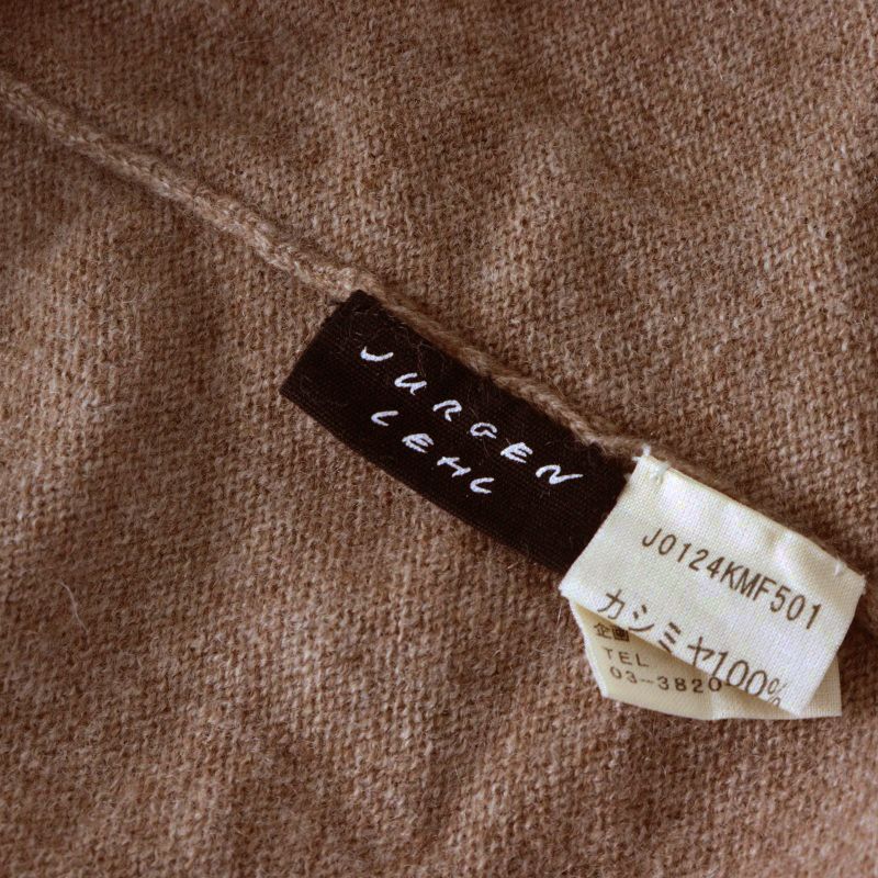 美品 ヨーガンレール Jurgen Lehl カシミヤ100% ニットネック
