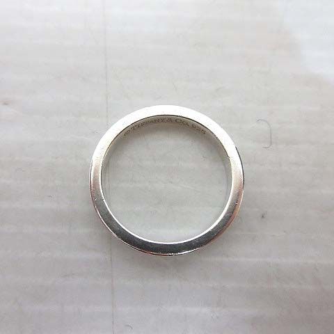 TIFFANY&Co. ティファニー　New York 10022　リング　指輪 美品】 ティファニー 10022 ノーツ ナロー ニューヨークリング