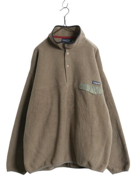 【お得なクーポン配布中!】 90s USA製 96年製 パタゴニア シンチラ スナップT メンズ XL オールド PATAGONIA アウトドア プルオーバー フリース ジャケット ブルゾン