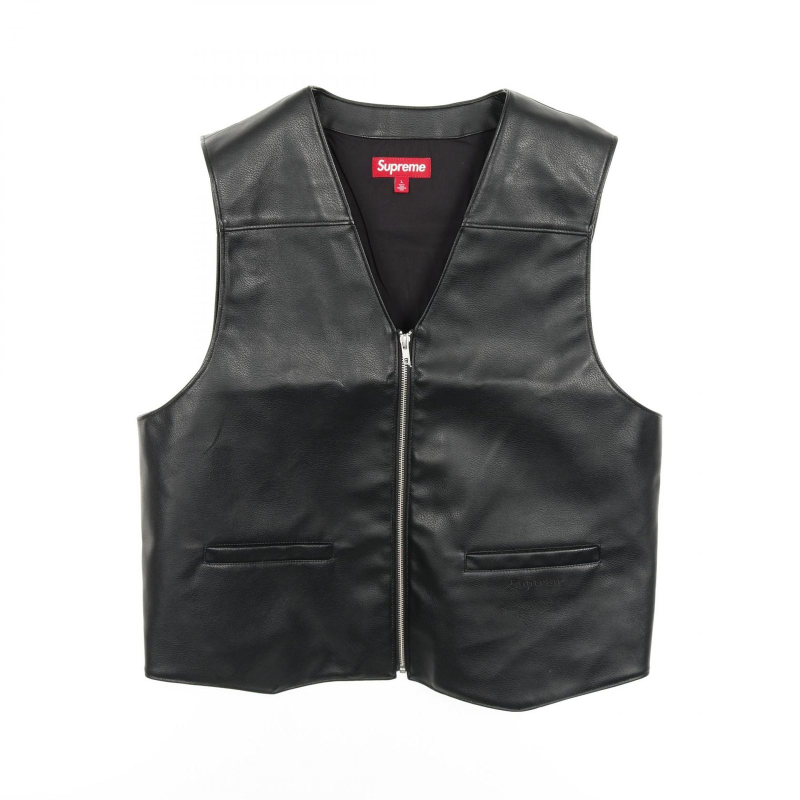 Supreme シュプリーム Toy Machine Faux Leather Vest ベスト