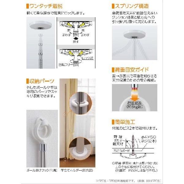 川口技研　ホスクリーン　SPC型　4本(2箱) 川口技研 室内用ホスクリーン スポット型 SPC型 SSサイズ