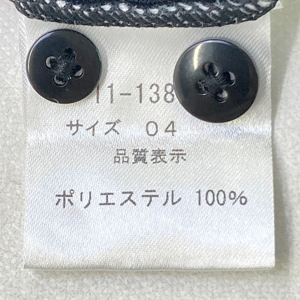 サイズ：04 ROCK DUDE ロックデュード 半袖ポロシャツ ブラック