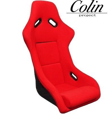 M s Colin project フルバケ01 フルバケットシート 本体 1脚 レッド 赤 社外 コーリン パーツ 部品 カスタム インテリア 内装 車内 コーリンプロジェクト 運転席 助手席 バケット 汎用品 FB01-R 要在庫
