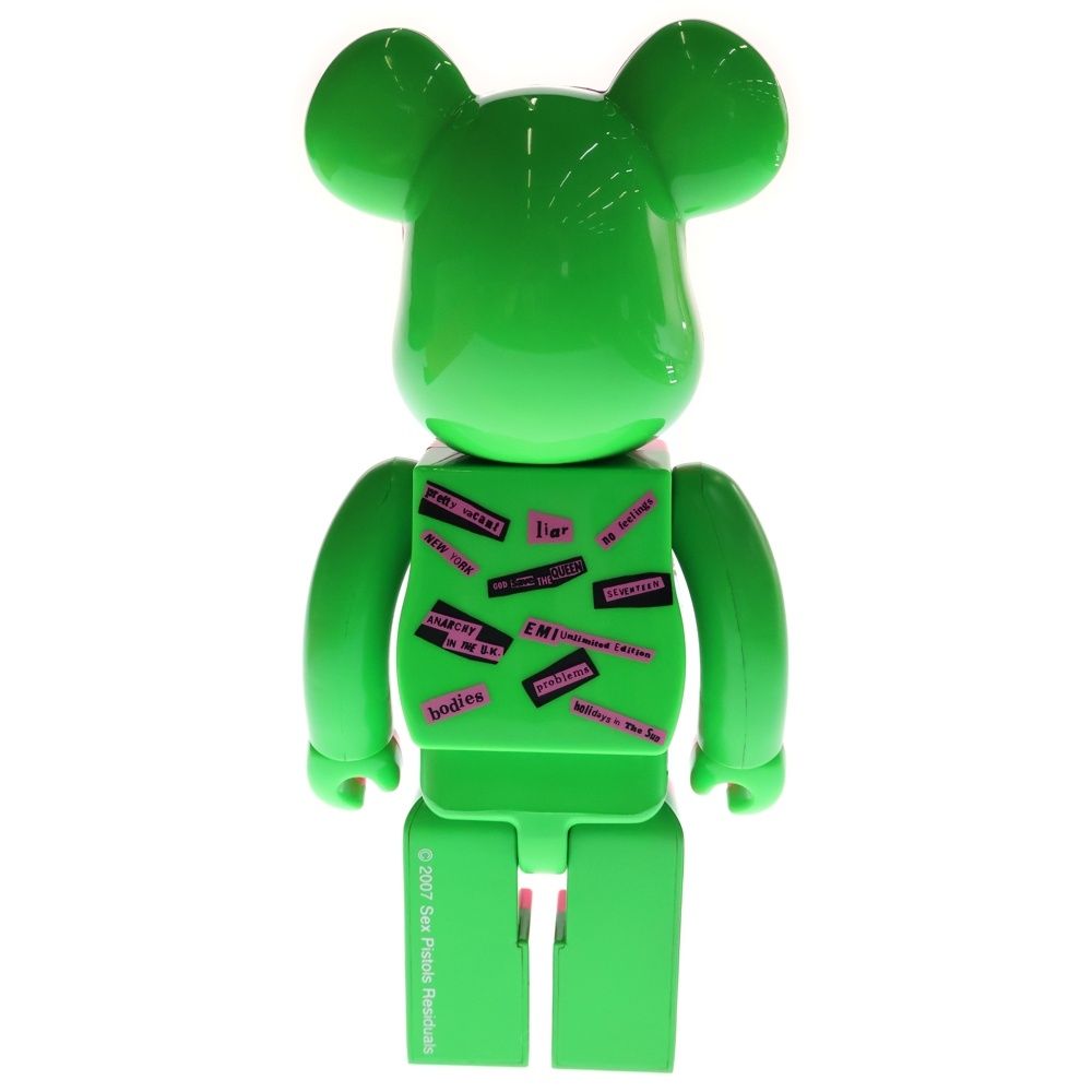 MEDICOM TOY - MEDICOM TOY メディコムトイ BE@RBRICK SEX PISTOLS Ver.3 Who Killed Bambi？ 400% ベアブリック セックスピストルズ 人形 フィギュア ブラック MEDICOM TOY メディコムトイ BE@RBRICK SEX PISTOLS Ver.3 Who