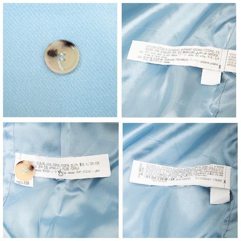 ザラ ロングコート ダブル ロング丈 MANTECO マンテコ コラボ ウール