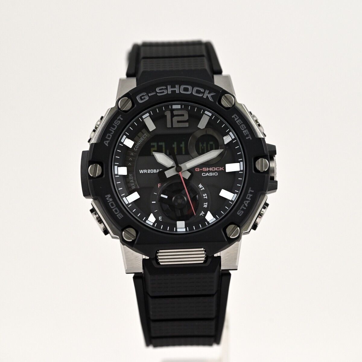 良品 【CASIO】カシオ G-Shock G-Steel GST-B300 Carbon Core Guard Solar Men's w/Box  $ - 大内宿