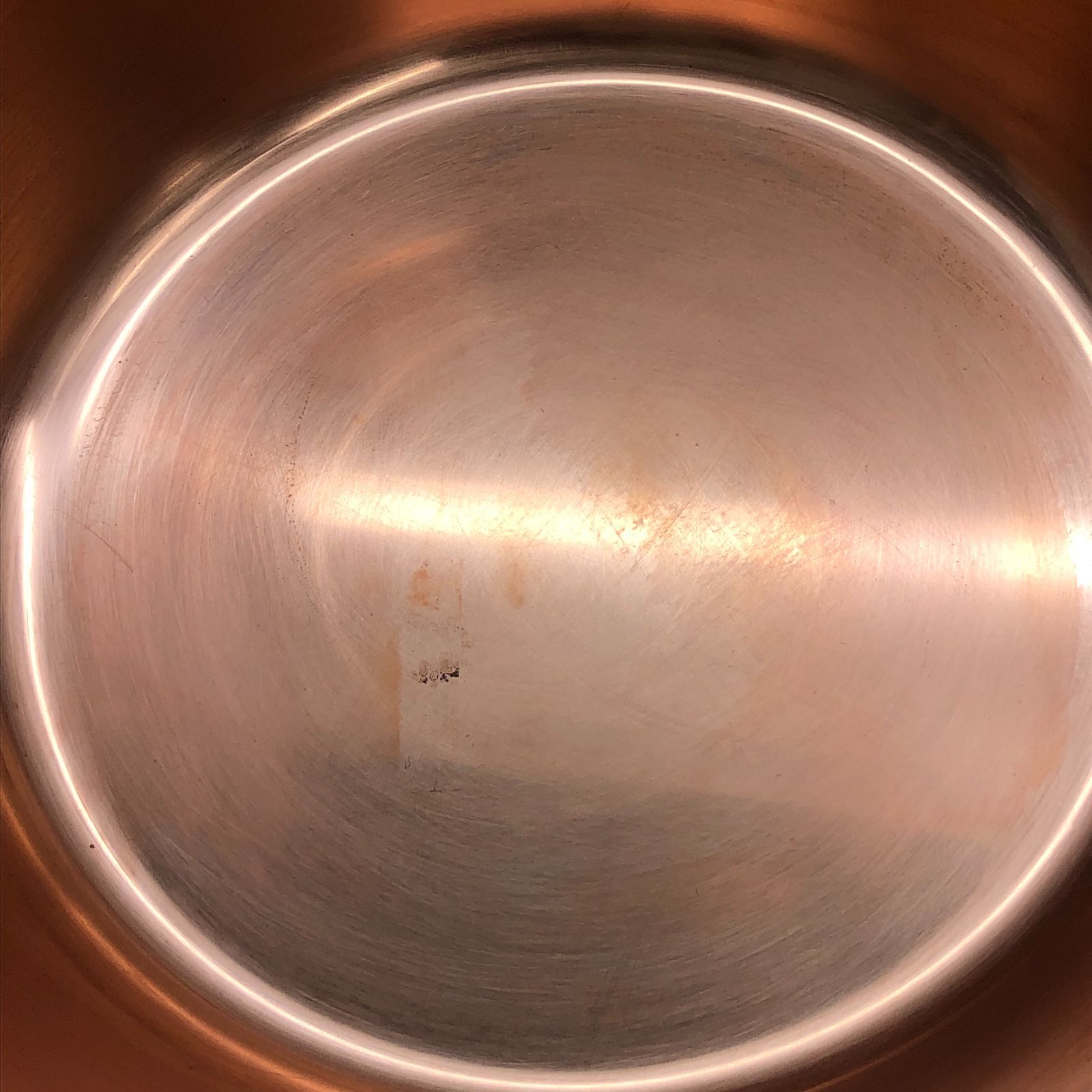 B6530◇丸新銅器 遠藤商事 銅 山菜鍋(内側錫引きなし) 27cm ASV01027