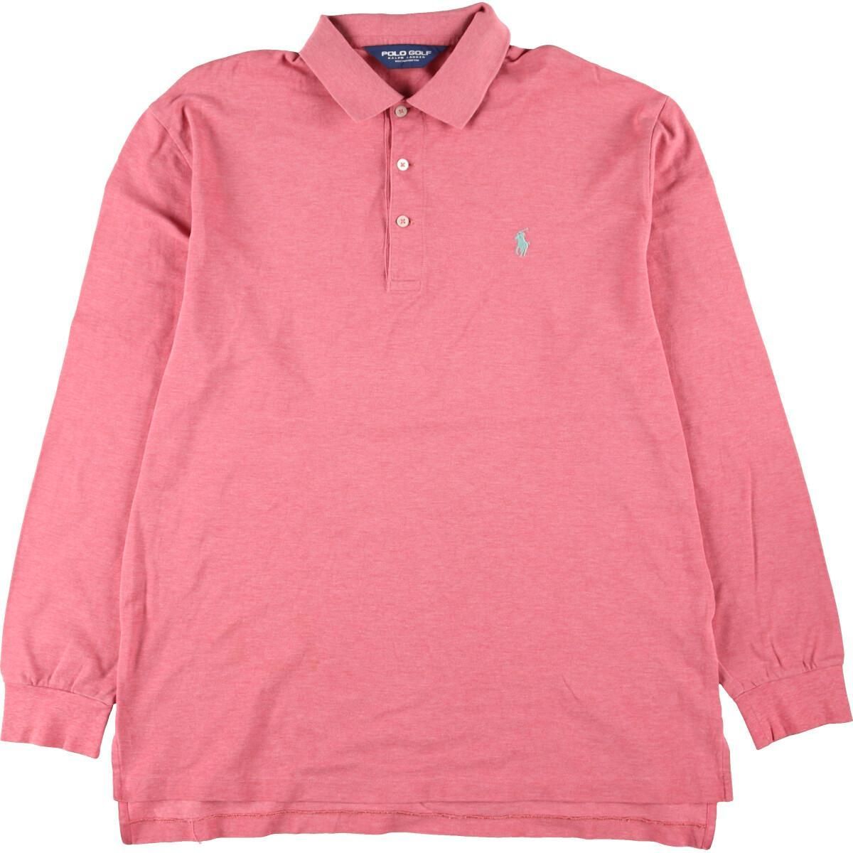古着 ラルフローレン Ralph Lauren POLO GOLF ポロゴルフ 長袖 ポロシャツ メンズL/eaa299122