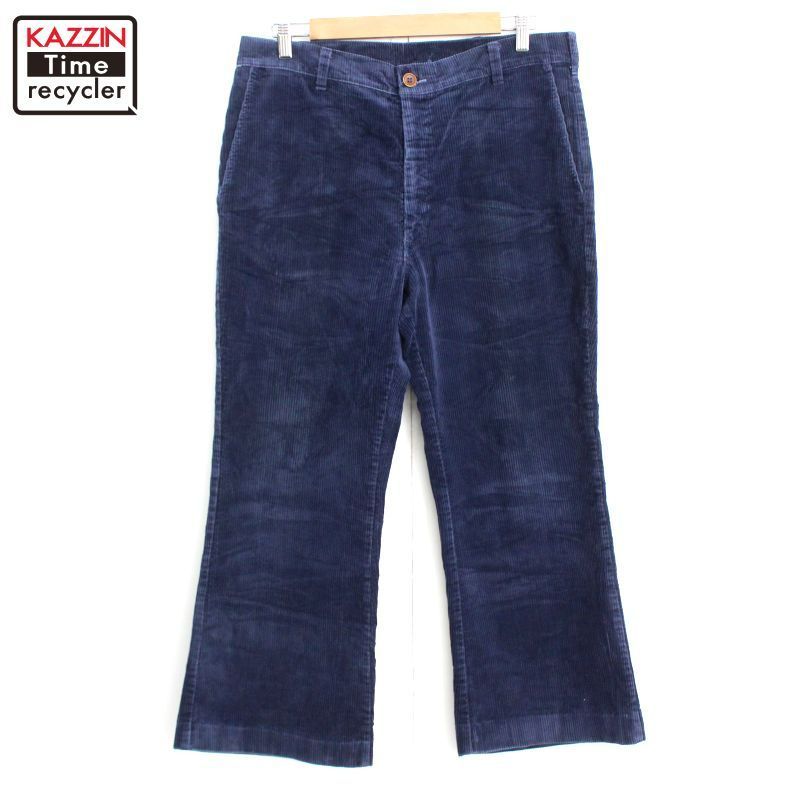 70s USA製 vintage Wrangler 太畝 フレア コーデュロイ パンツ メンズ XLサイズ相当 ビッグサイズ オーバーサイズ