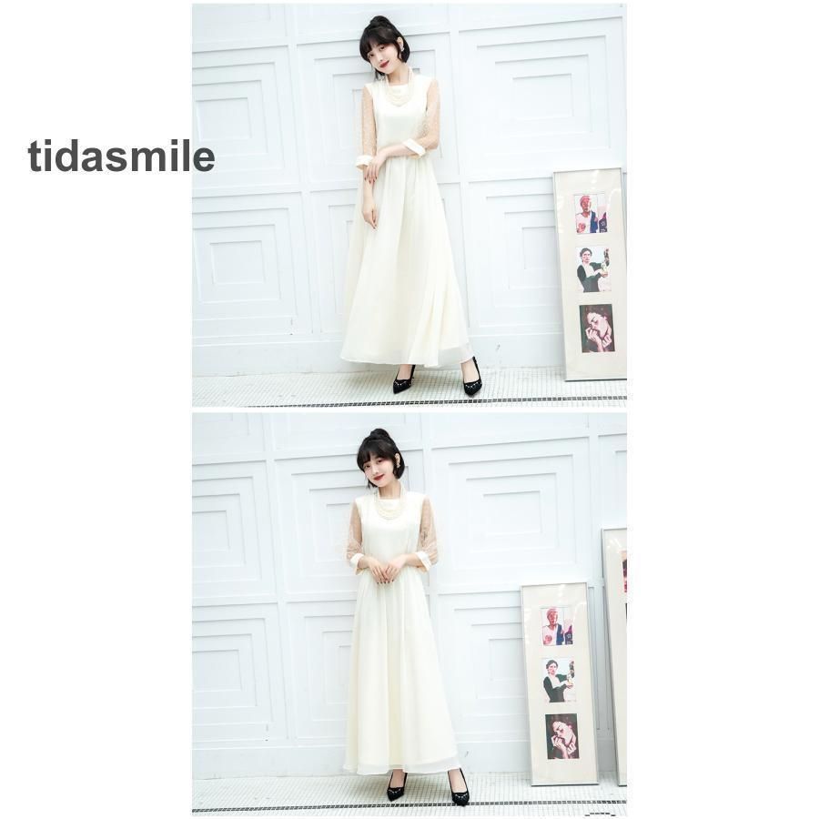 極美品】フォクシーニューヨーク フレアタックワンピース 黒 半袖 胸元