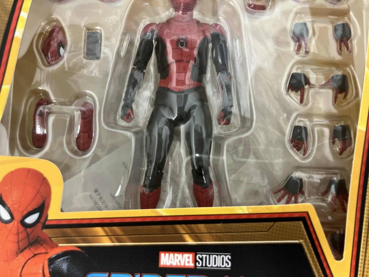 mafex スパイダーマン アップグレードスーツ　ノーウェイホーム No.194 MAFEX No.194 SPIDER-MAN UPGRADED SUIT (NO WAY HOME) (完成品