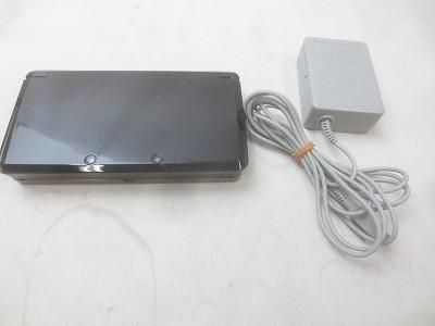 ゲーム ニンテンドー3DS 本体 CTR-001 コスモブラック 動作品 充電器付き