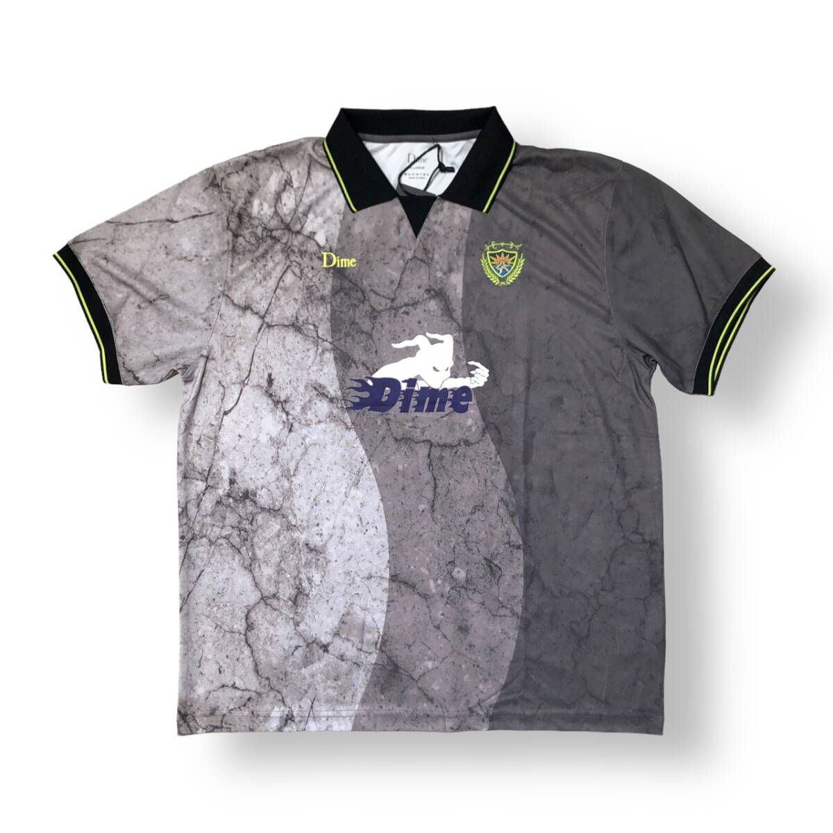 24SS Dime final jersey 半袖Tシャツ XL グレー 