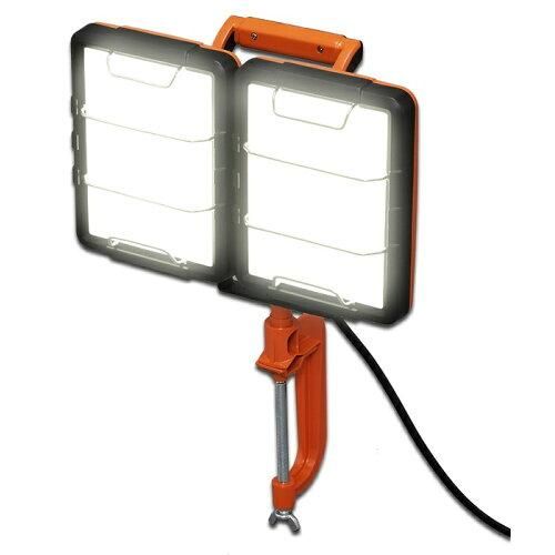 5営業日で発送 IRISOHYAMA アイリスオーヤマ IRIS 537861 LEDワークライトワイドパネル 防水仕様 クランプタイプ LWT-7500C-WP LWT7500CWP 1256
