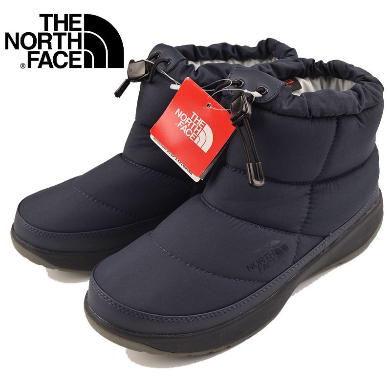 25cm ノースフェイス ヌプシ ブーティー ウォータープルーフ VII ショート W Nuptse Bootie WP VII Short レディース NFW51976 ネイビー