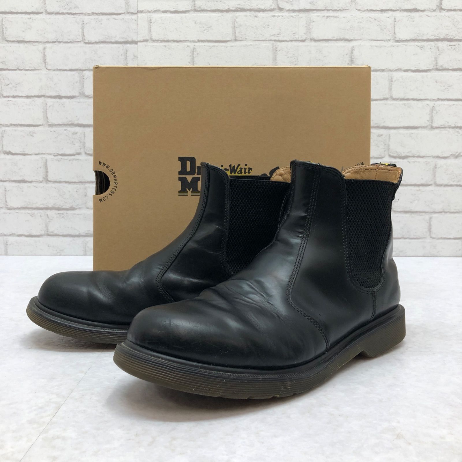 Dr.Martens ドクターマーチン CHELSEA BOOOT チェルシー サイドゴア ドレス ブーツ 28cm UK イギリス 黒 ブラック 11853001