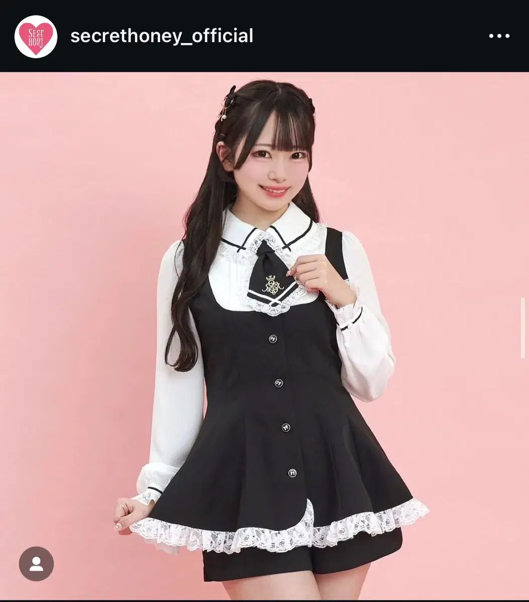 大人気 シークレットハニー セットアップ 半袖 地雷セットアップ