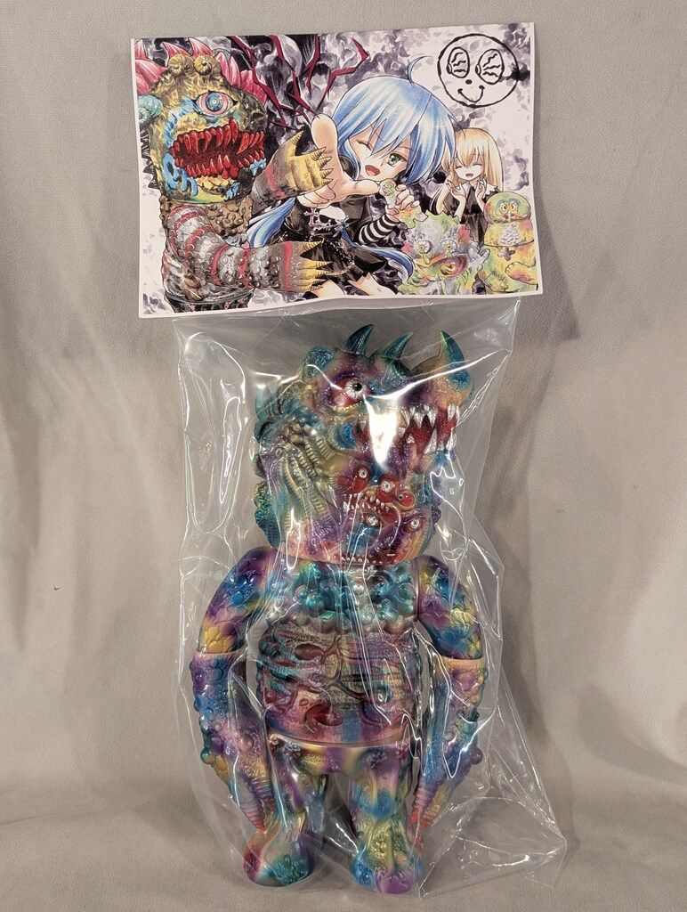 LEOそふび坊や 偶像怪獣デスドガ＋おまけ インディーズソフビLEOそふび