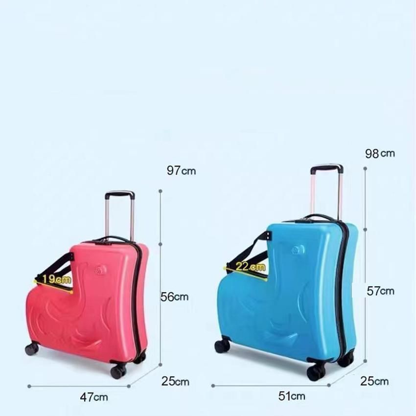 ノリッコ おしり痛くないクッション付 乗れるスーツケース NORICCO