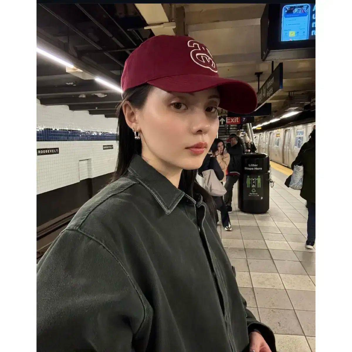 STÜSSY SPORT バーガンディキャップ Amazon | STUSSY [ステューシー] アジャスタブルキャップ ワーク