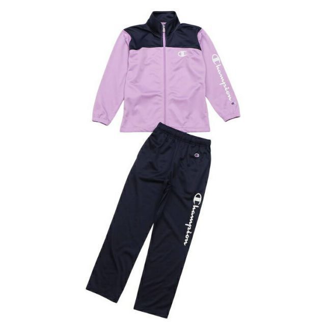 HANES ヘインズ TRAINING SUIT ラベンダー 140サイズ CK-XSW01 225 | スポーツ 運動 グッズ ウエア 服 衣類 セット トップス アウター ボトムス パンツ ズボン ジャージ 素材 練習着 トレーニング 着心地 