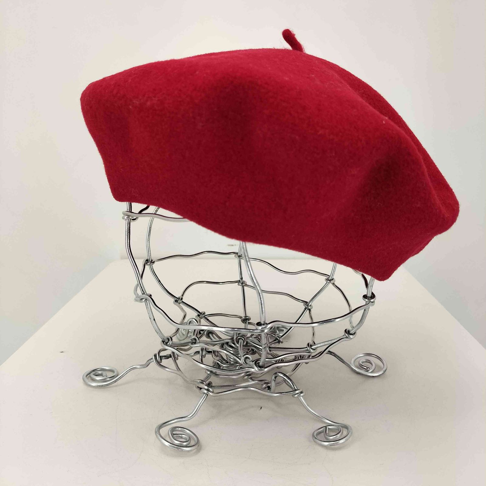 HEIHEI ハートチェックベレー帽