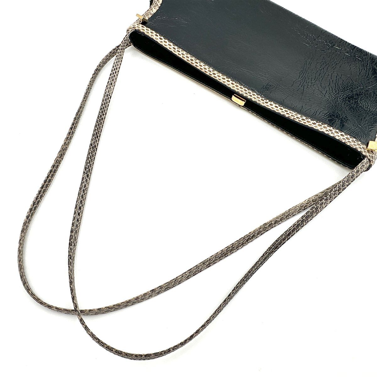 □新品級□ VERSACE メデューサ ショルダーバッグ 本革 ブラック 605T  