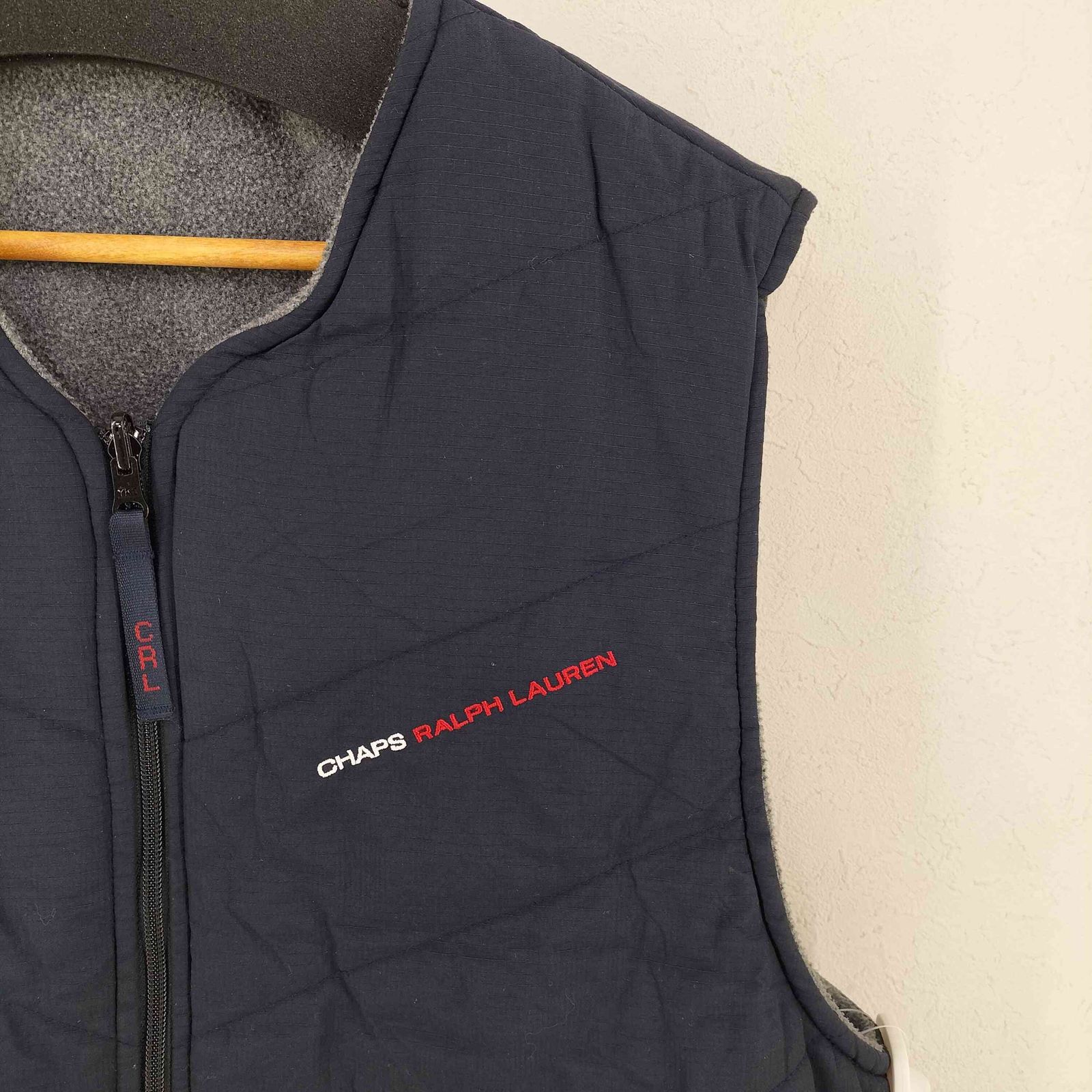 Ralph Lauren CHAPS チャップス フリースベスト CHAPS チャップス ラルフローレン フリースベスト メンズL 古着