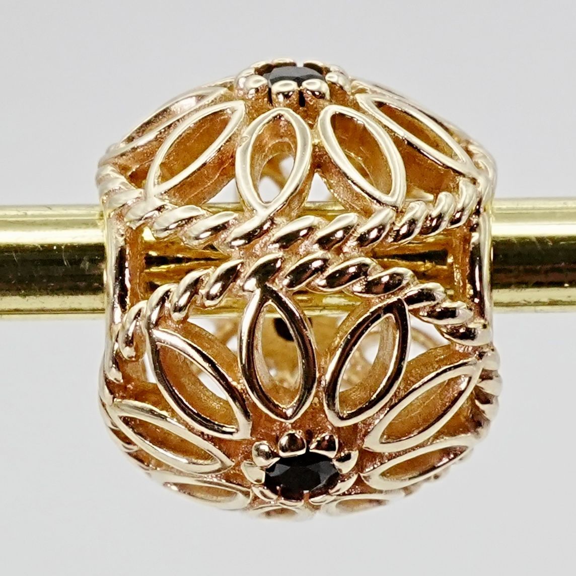 本日限定価格 ブラックオパール トリリアントカット ペンダントトップ