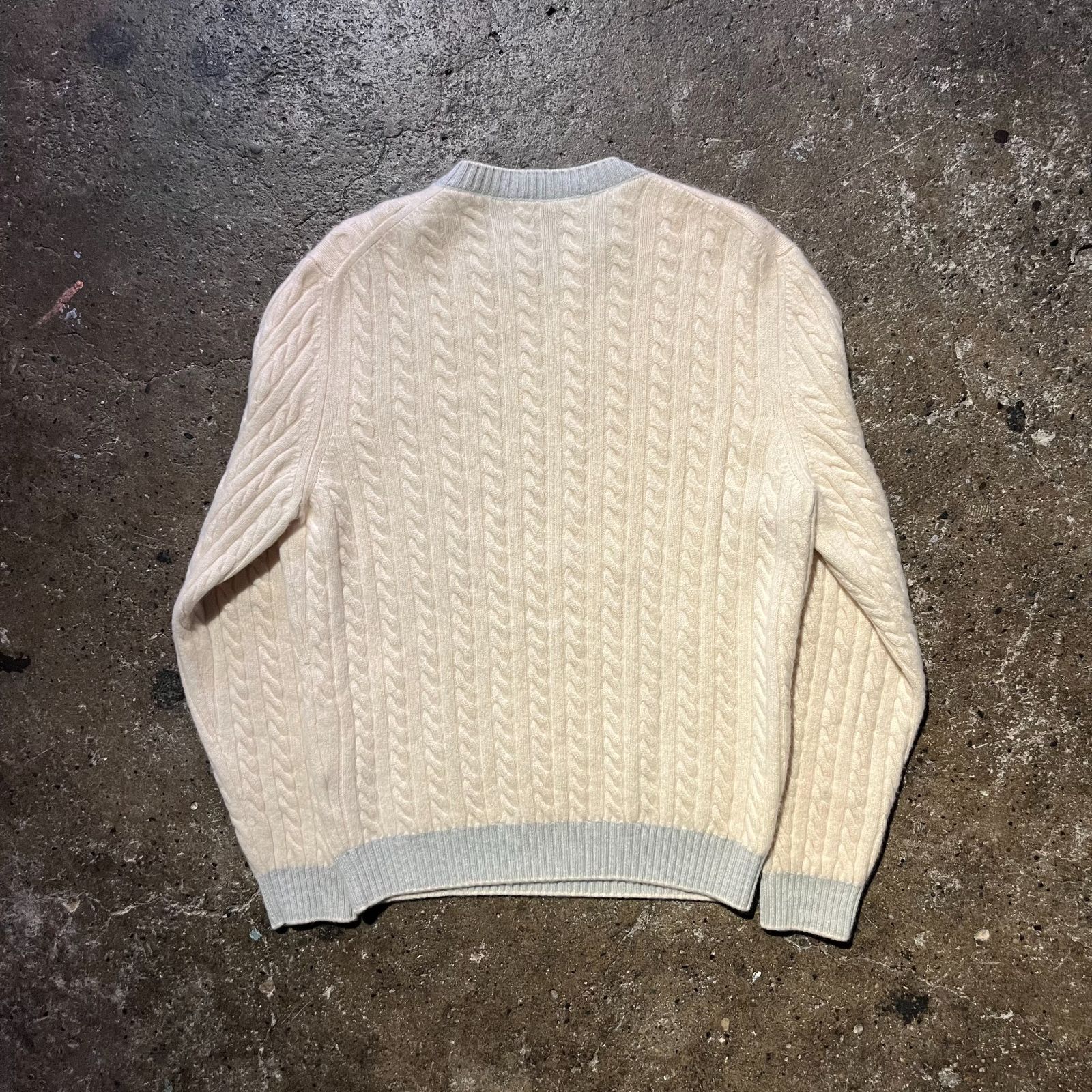 Ermenegildo Zegna ピュア カシミヤ ニット セーター 54 Ermenegildo