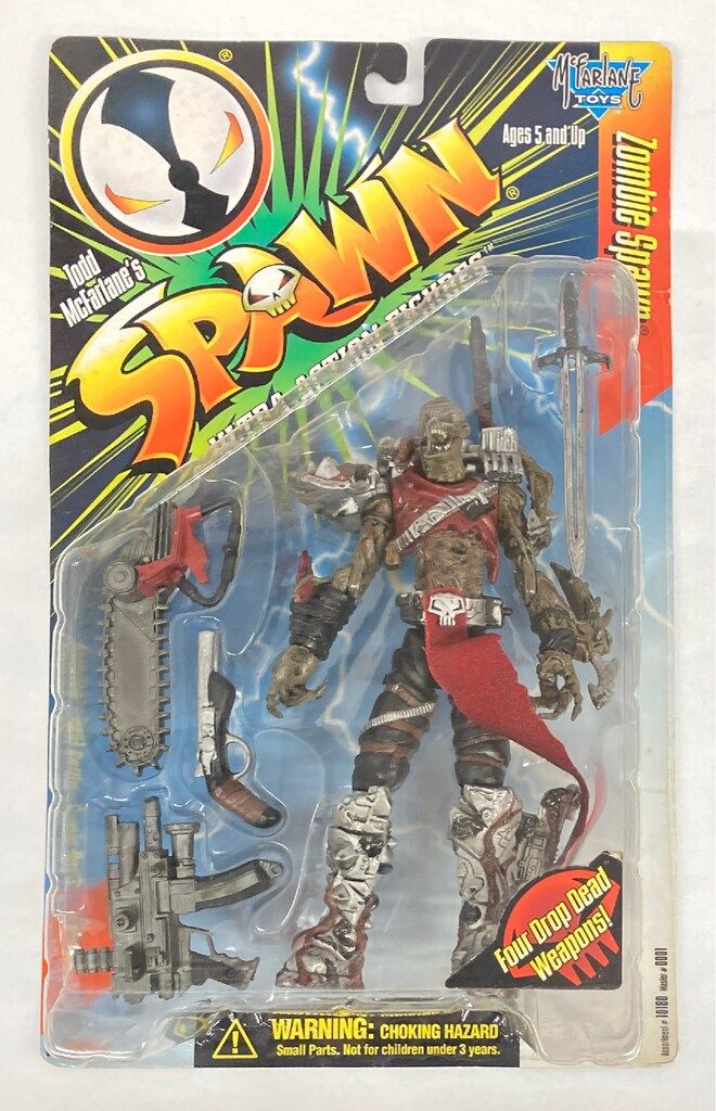 McFARLANE TOYS SERIES 7 / ULTRA ACTION FIGURE ZOMBIE SPAWN (前掛け