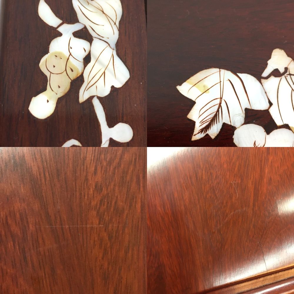 唐木家具 花梨 チェスト   小引き出し6段　小物入れ　 引出　古家具 唐木家具 花梨 チェスト 小引き出し6段小物入れ 引出古家具