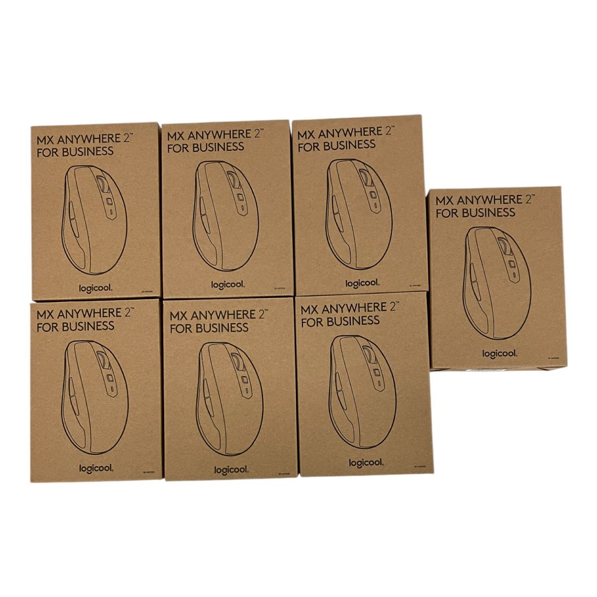 【新品 メーカー保証付】Logicool MX Anywhere 2 for Business SE-MX1500 ワイヤレス マウス 7個セット Y9388960