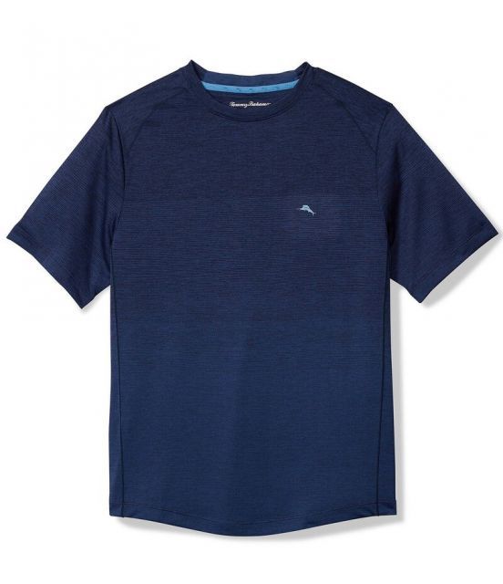 【送料無料】 トッミーバハマ メンズ シャツ トップス IslandZoneR Short Sleeve Ombre Oasis T-Shirt Ocean Deep